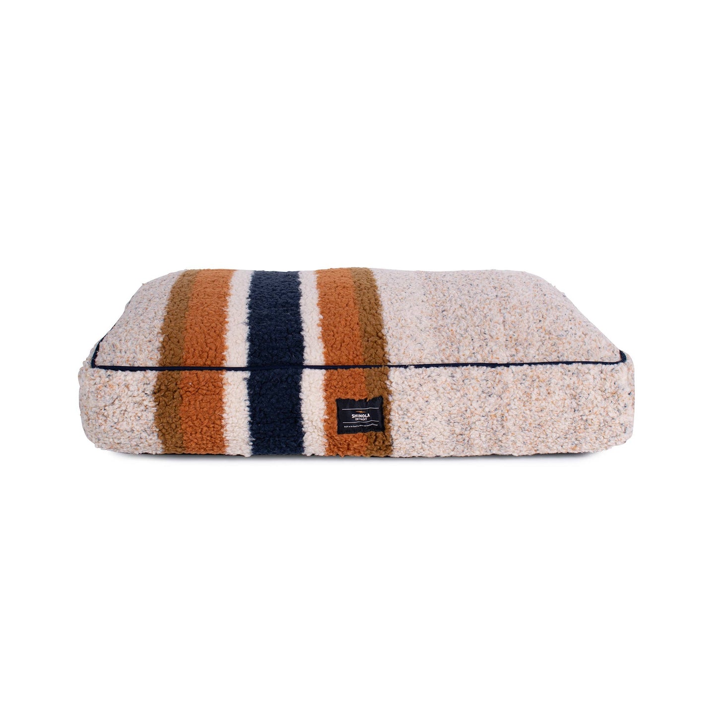 Shinola Pet Rectangular Pet Napper Dog Bed in Oatmeal