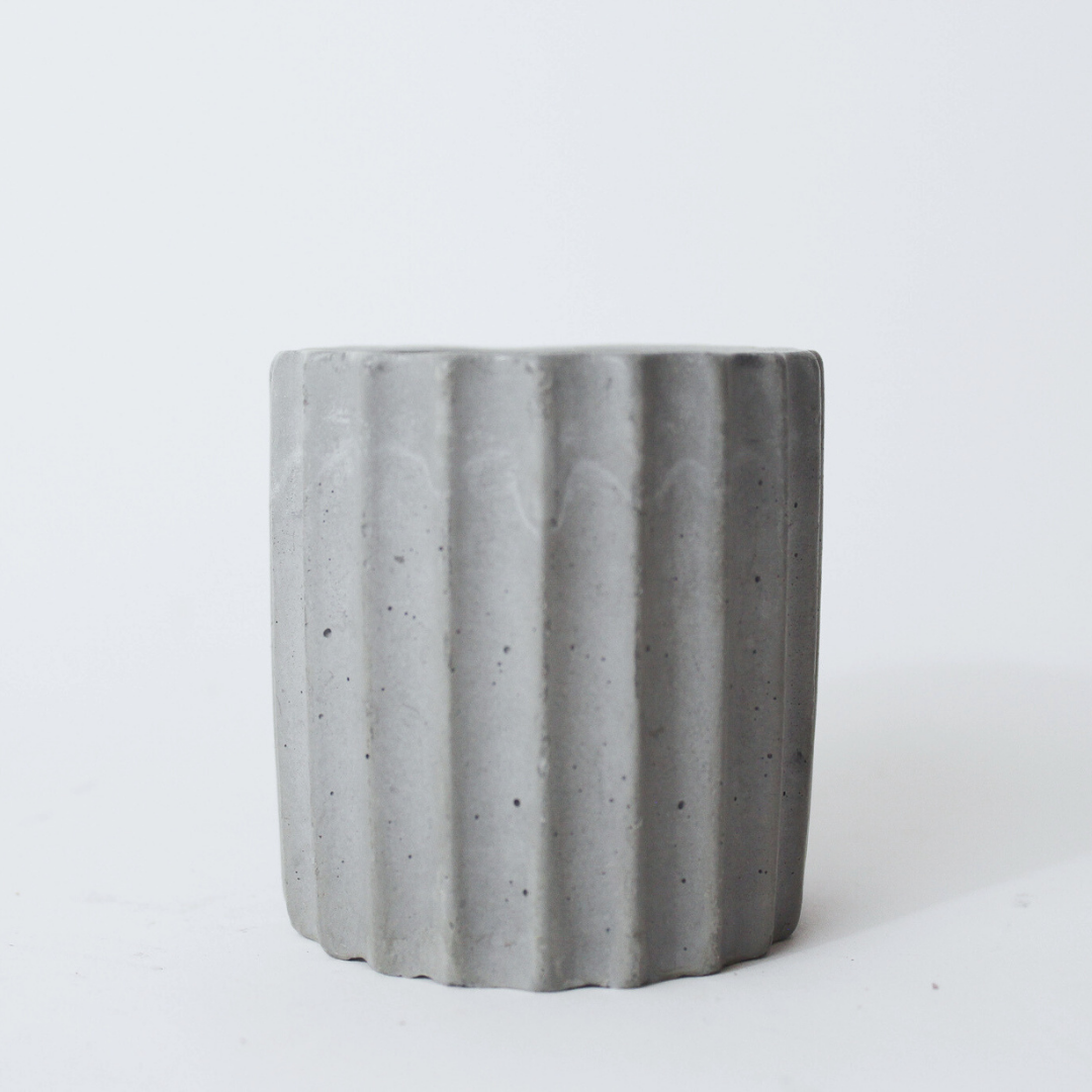 Ribbed Vessel Planter