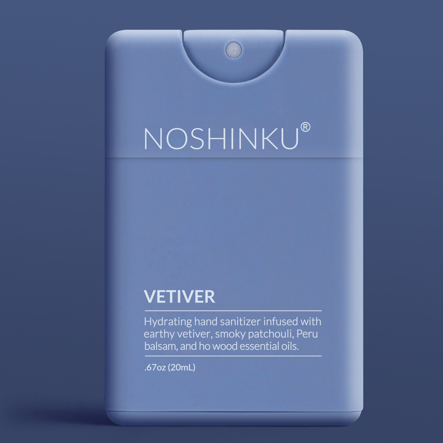 Refillable Vetiver Patchouli Hydrating Pocket Hand Sanitizer