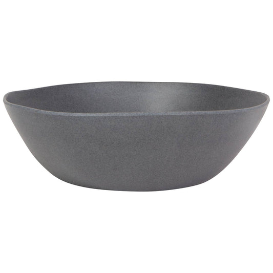 Fresco Melamine Serving Bowl - Graphite