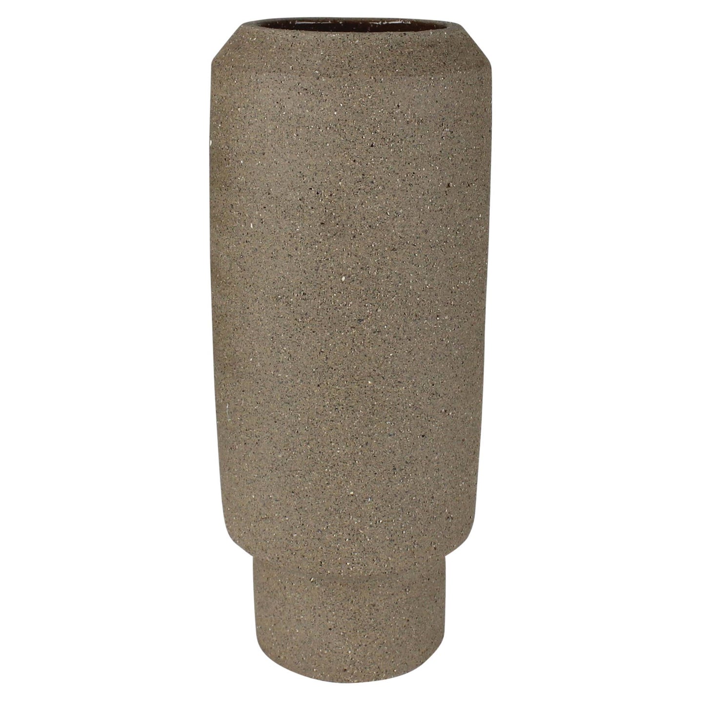 Valdez Vase, Natural Clay - Lrg