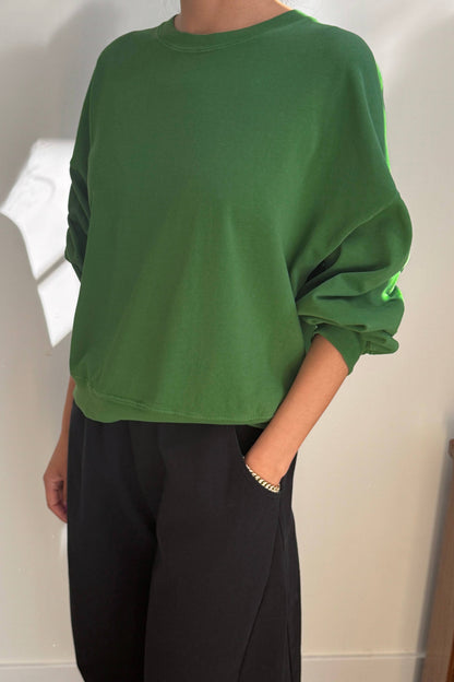 Cali Jersey Sweatshirt-Avocado