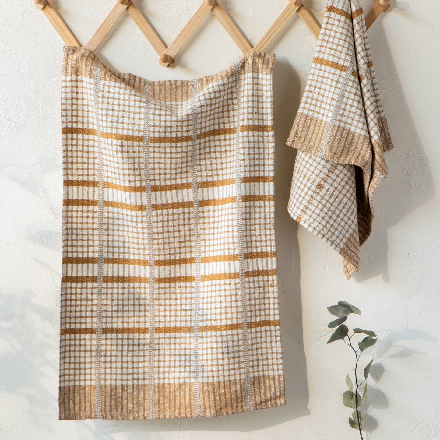 Saffron Finley Check Dishtowel