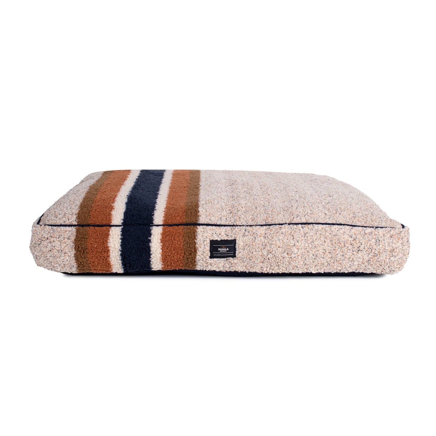 Shinola Pet Rectangular Pet Napper Dog Bed in Oatmeal