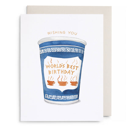 World's Best Birthday Greeting Card