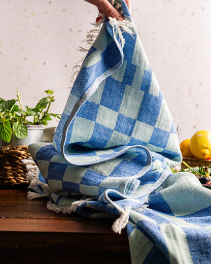 Geometric Kitchen Towel - Blocks