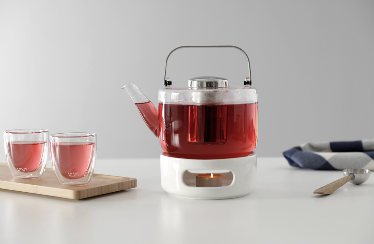 Minima™ Porcelain Teapot Warmer