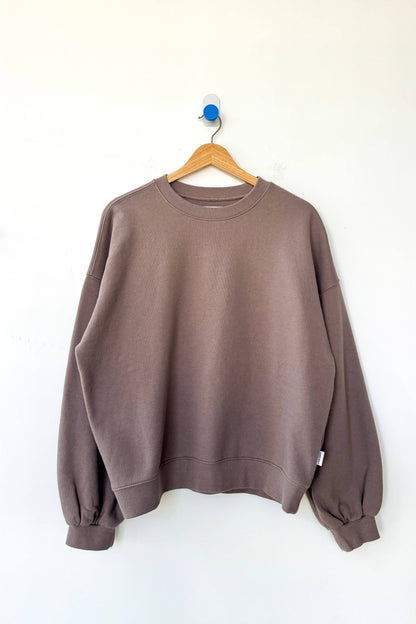French Terry Core Sweatshirt-Mushroom