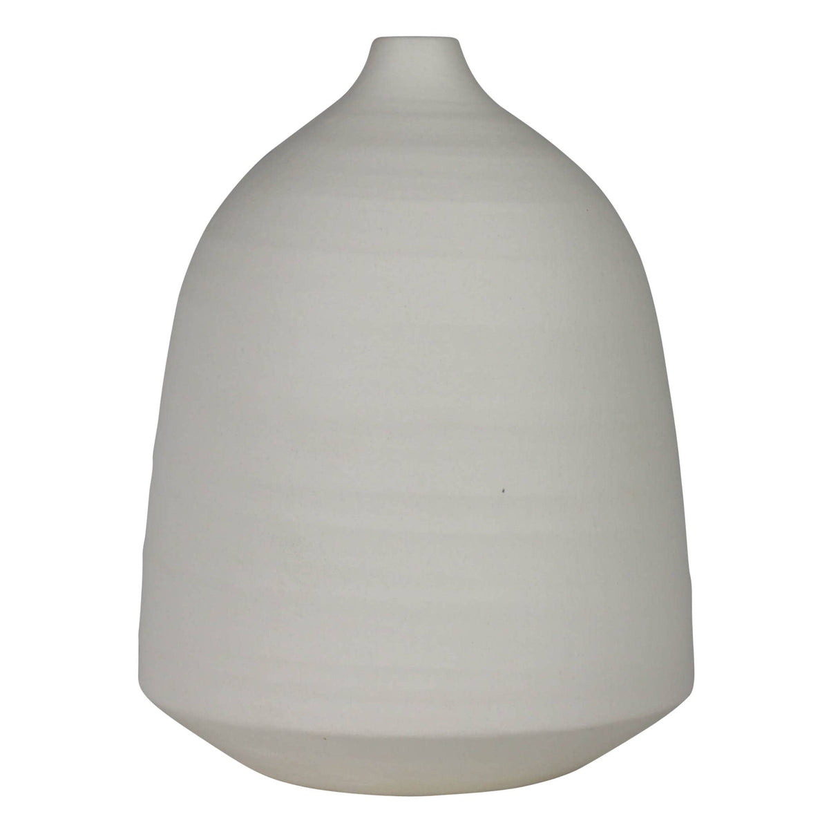 Bisque White Vase - L