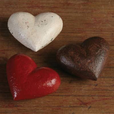 Red Cast Iron Heart