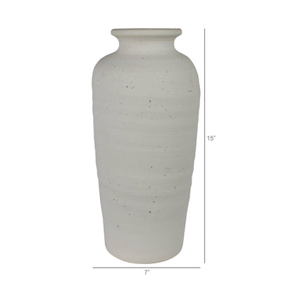 Stoneware Vase - Tall, Lrg