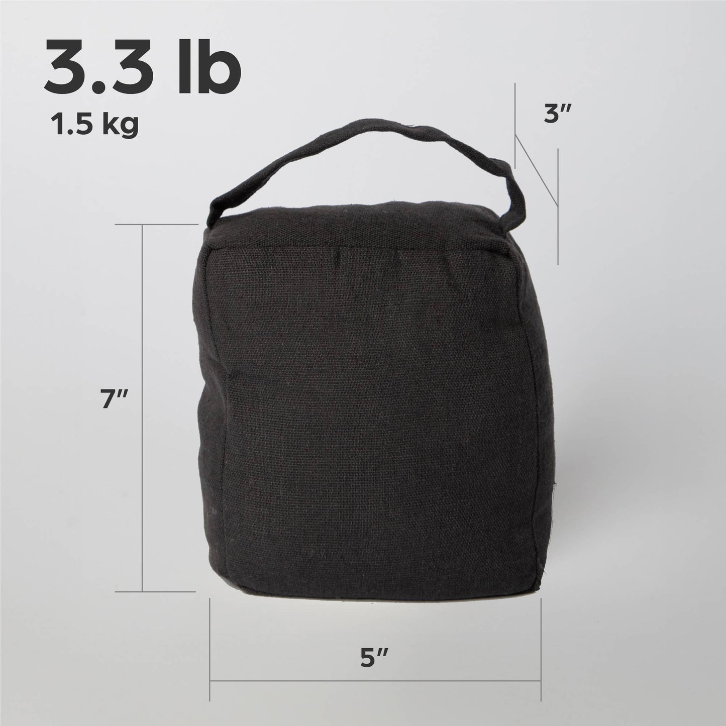 Fabric Door Stopper – Weighted Cotton Decorative Doorstop