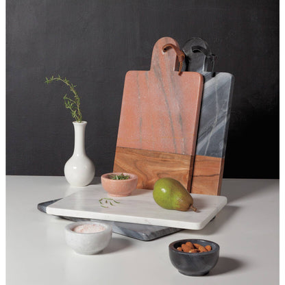White Marble Serving Board