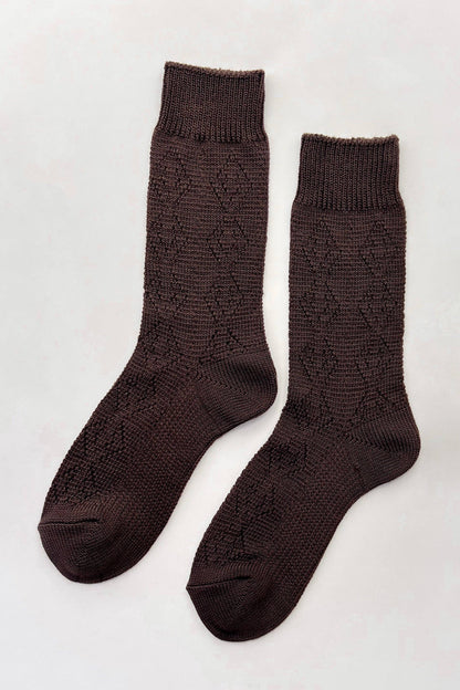 Modal Eyelet Socks
