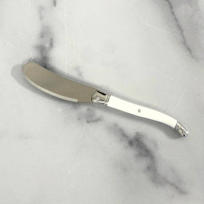 The Original French Laguiole Cheese Spreader, White