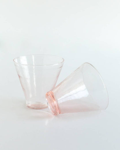 Handblown Hammered Glass Dessert Cup