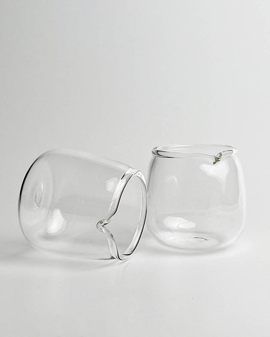 Glass Creamer Pitcher