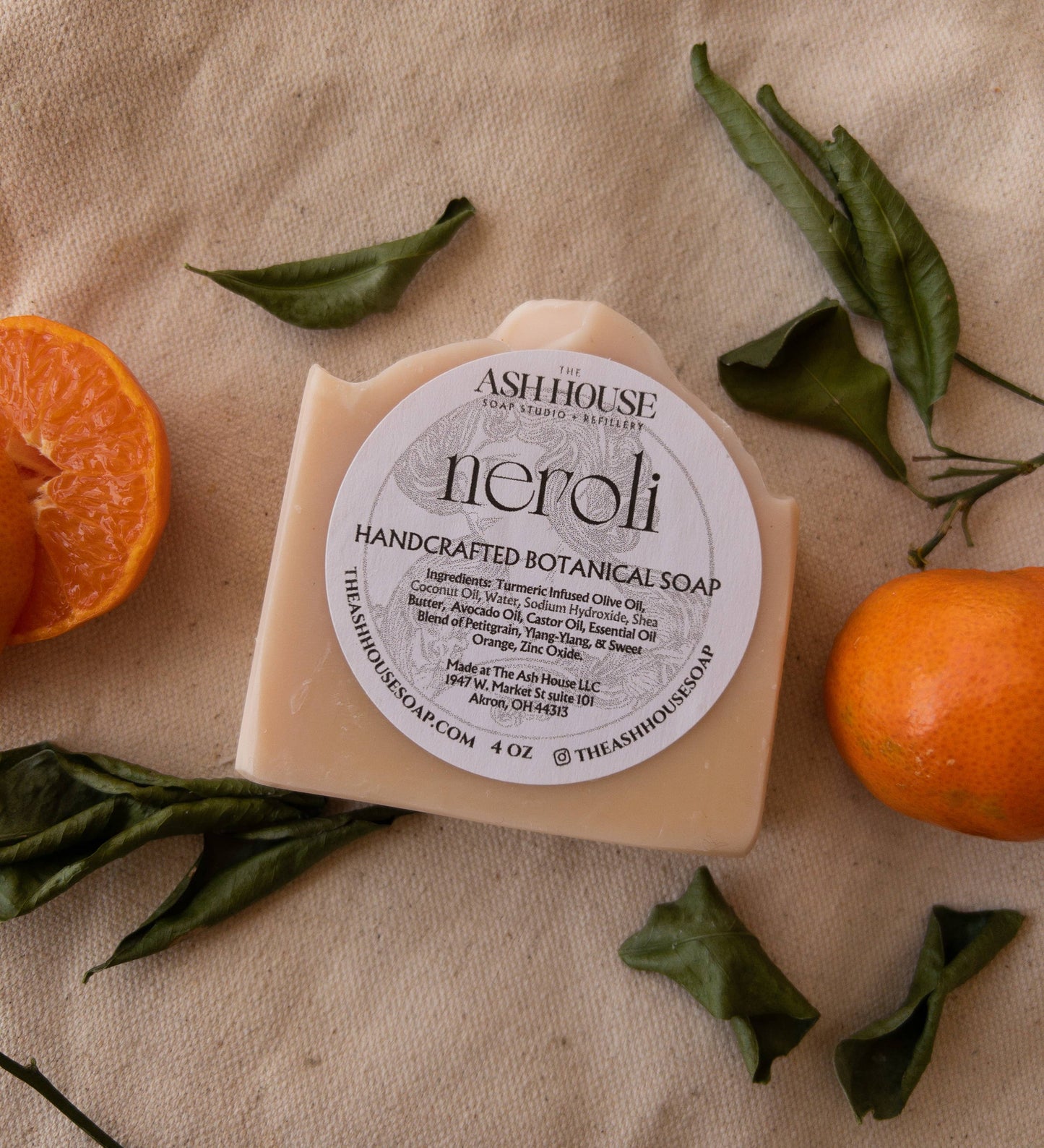 Neroli Signature Line Handcrafted Palm Oil Free Soap