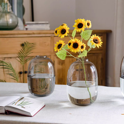 Modern Clear Glass Vase