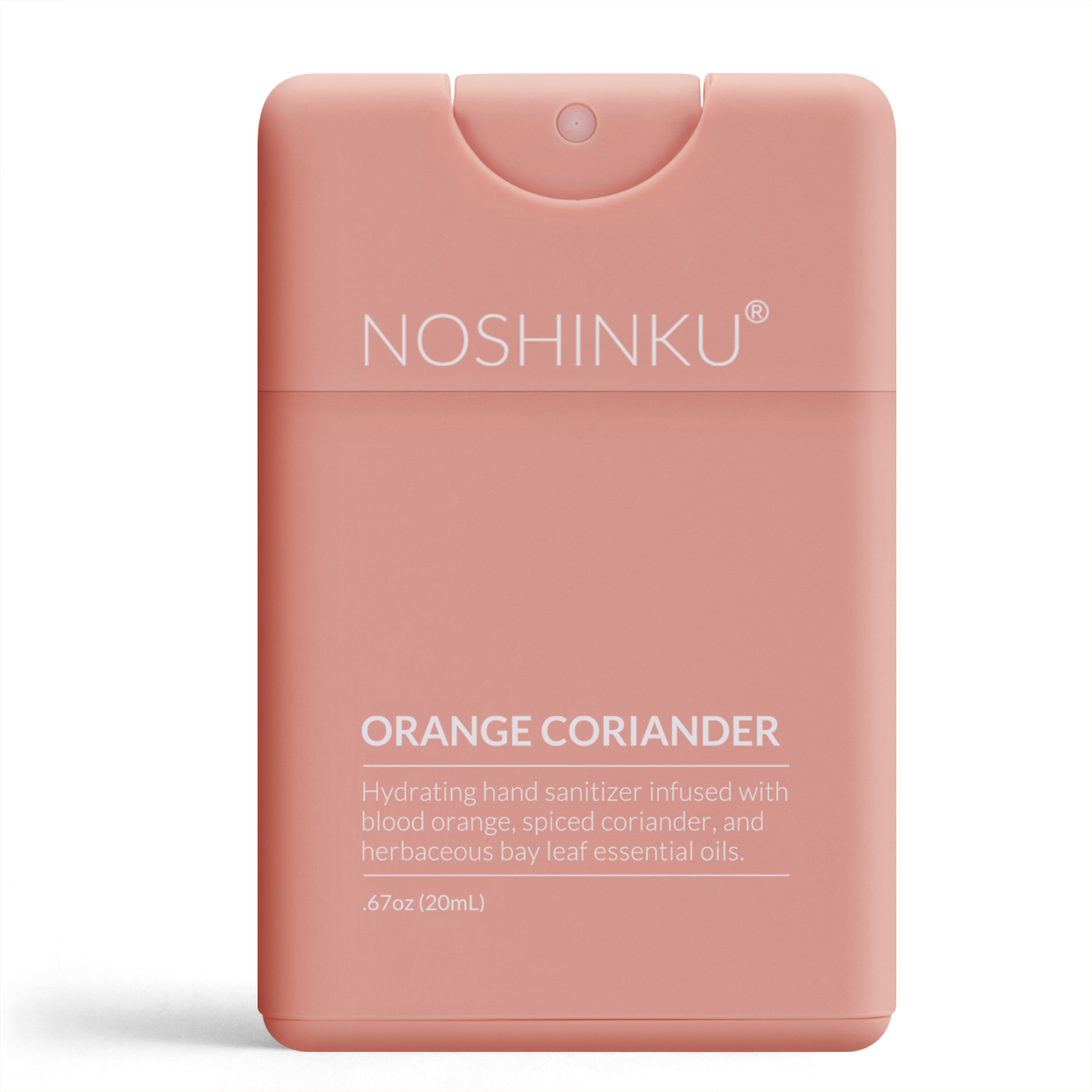 Refillable Orange Coriander Moisturizing Hand Sanitizer