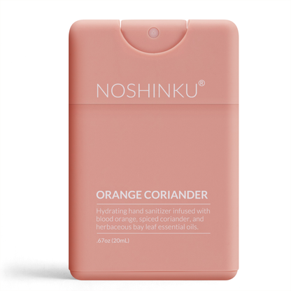 Refillable Orange Coriander Moisturizing Hand Sanitizer