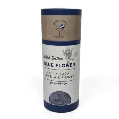 Blue Flower Rimming Sugar