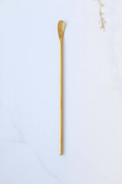 Stainless Steel Stirring Spoon- Gold