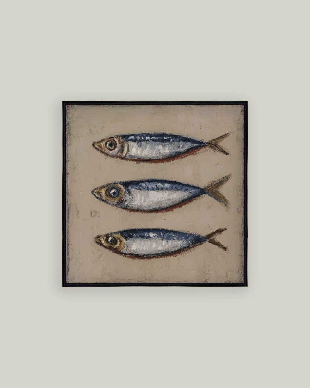 Three Blue Fish