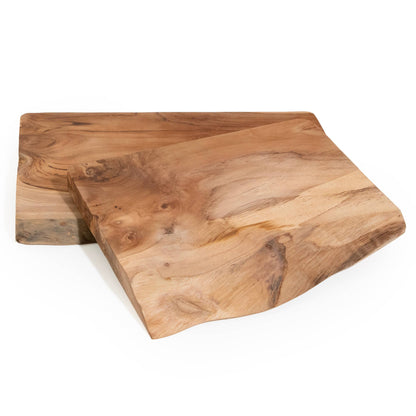 Live Edge Teak Charcuterie Board