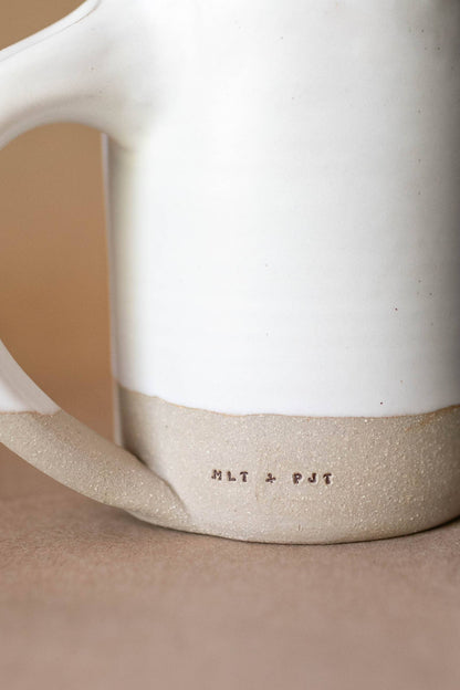Custom Stamped Handmade Mugs