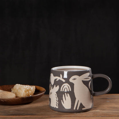 Timber Imprint Ceramic Mugs 14 oz