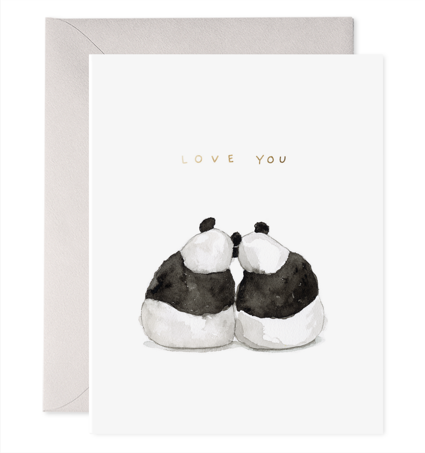 Panda Pair | Love & Anniversary Greeting Card