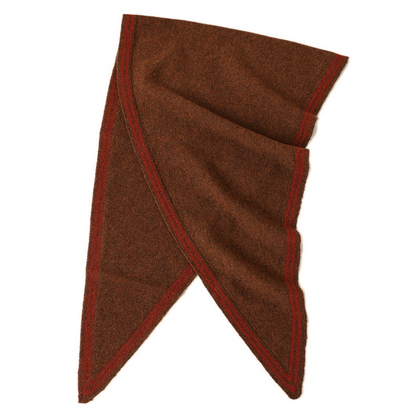Cashmere Knit Wrap – Soft Triangle Neck Scarf