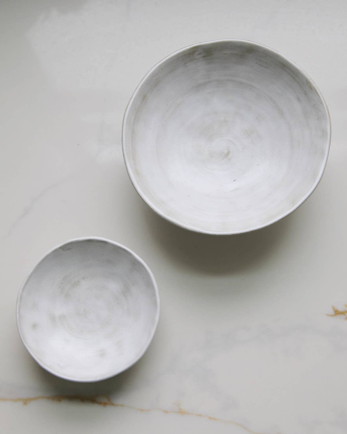 Footed Ceramic Display Bowl