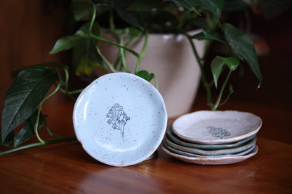 Mini Plate - Delicate Floral Bouquet