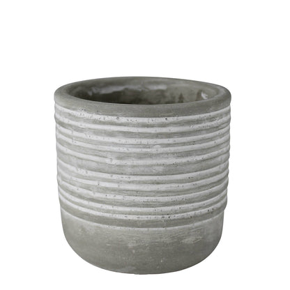 Sorrel Cachepot, Cement - Sm
