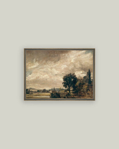The Fisher's House Framed Antique Art
