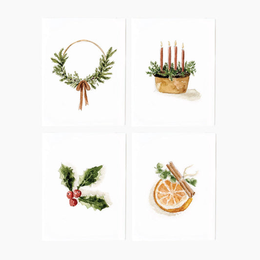 Yuletide notecard set