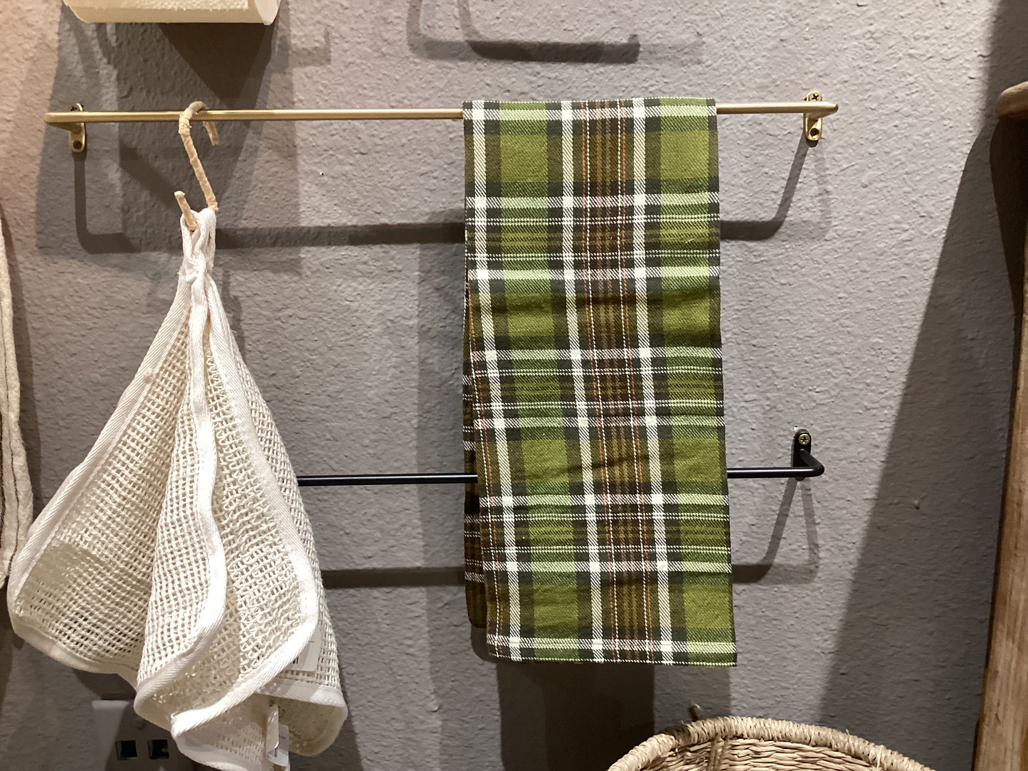 Plaid Tea Towel