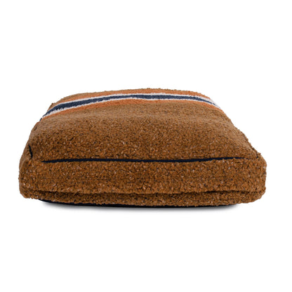 Shinola Pet Rectangular Pet Napper Dog Bed in Brown