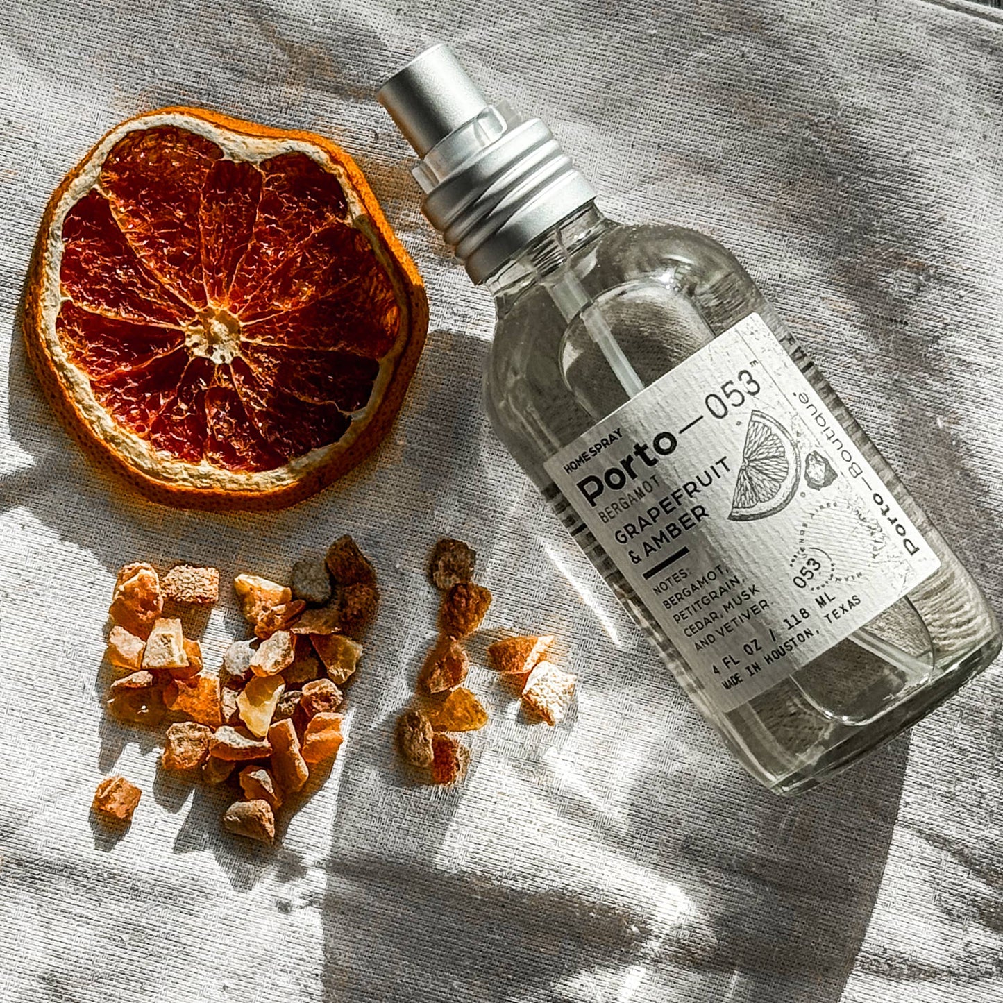 Room Spray Santal – Porto 053 Sandalwood Home & Linen Mist
