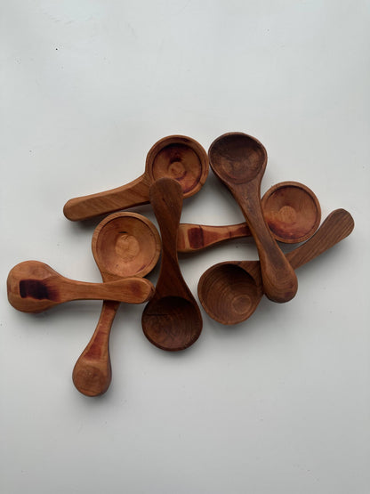 Whimsical wooden spoons
