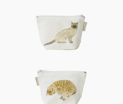 Isabelle Boinot Pouch Two Cats