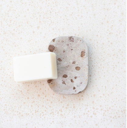 Marble Soap Dish, Buff Color