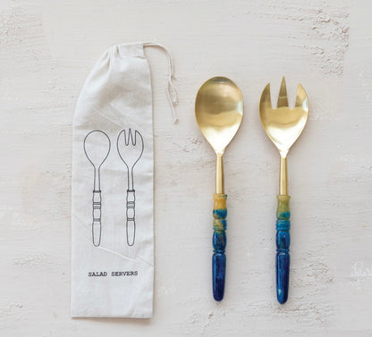 Stainless Steel Salad Servers