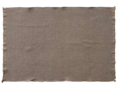 60"L x 50"W Cotton Waffle Weave Throw