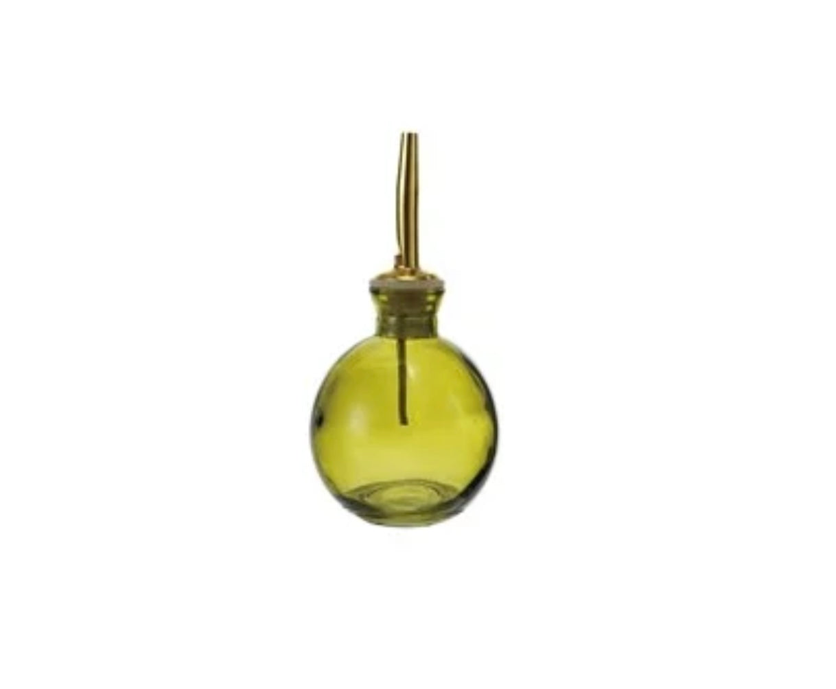 Glass Bottle with Metal Stopper