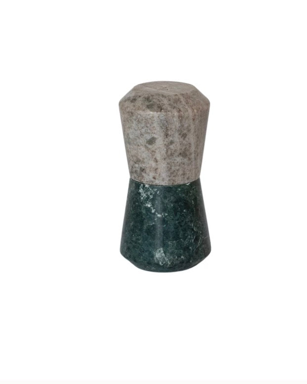 Marble Stackable Salt & Pepper Shakers