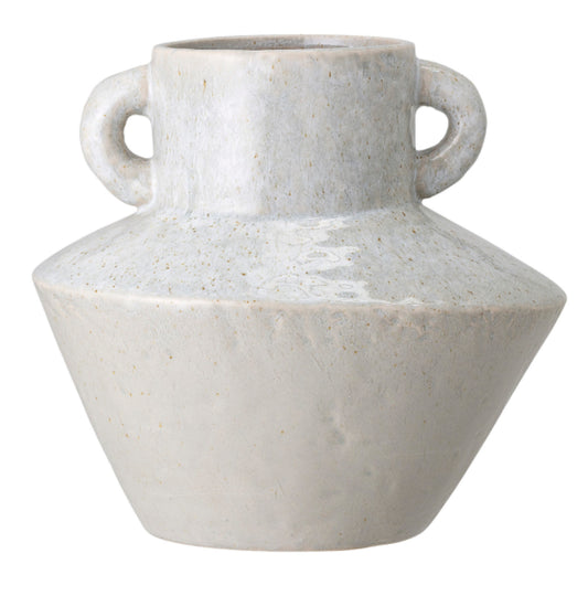 Stoneware Vase with Handles