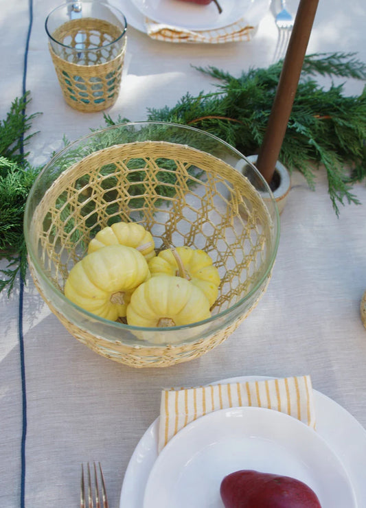 SEAGRASS LARGE CAGE SALAD BOWL